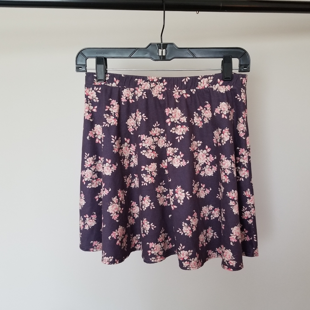 2 for $30*LA Hearts floral mini skater skirt